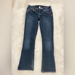 Silver Bootcut Women’s Jeans | Size 26 | Dark Wash